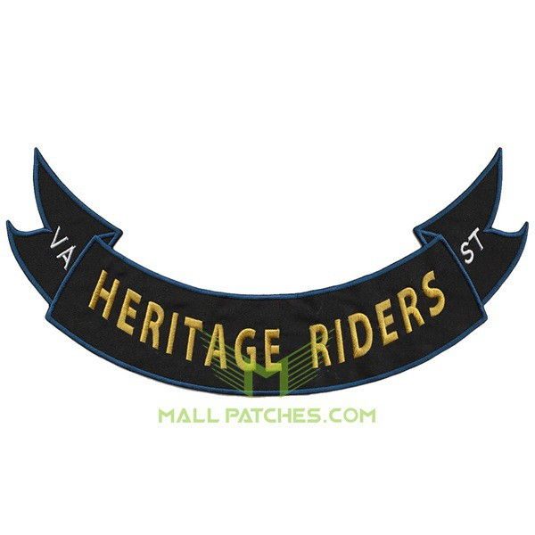 Mall Patches, Custom Motorcycle Patch No Minimum