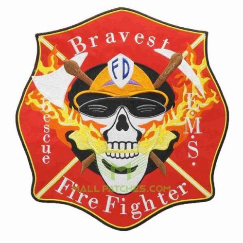 Custom fire fighter patches