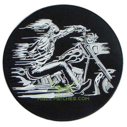 Custom biker patches