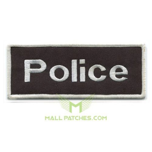Custom police patches